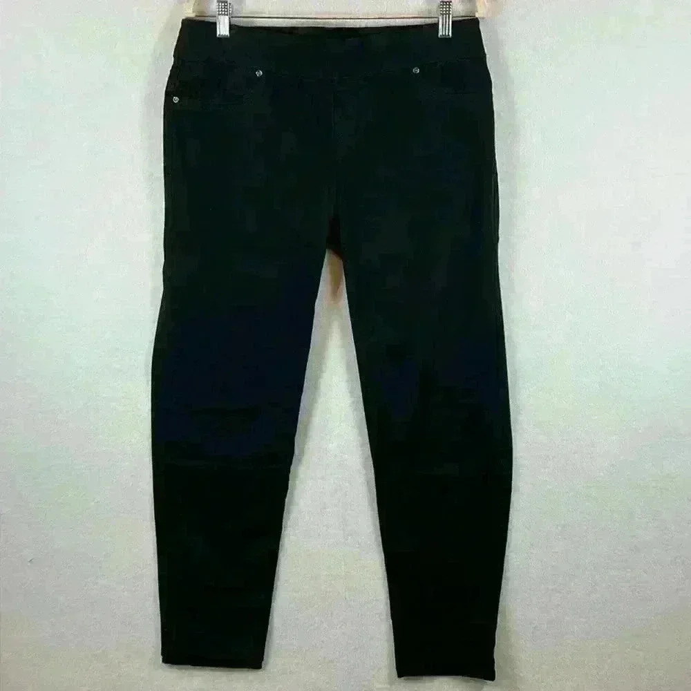 Da-Sh  Women’s Pants Size 8 Black Cotton & Spandex Casual